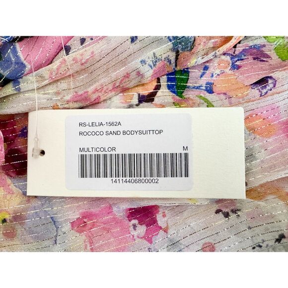 ✨ ROCOCO SAND Lelia Lurex Bodysuit NWT - Size M ✨ - Picture 6 of 9